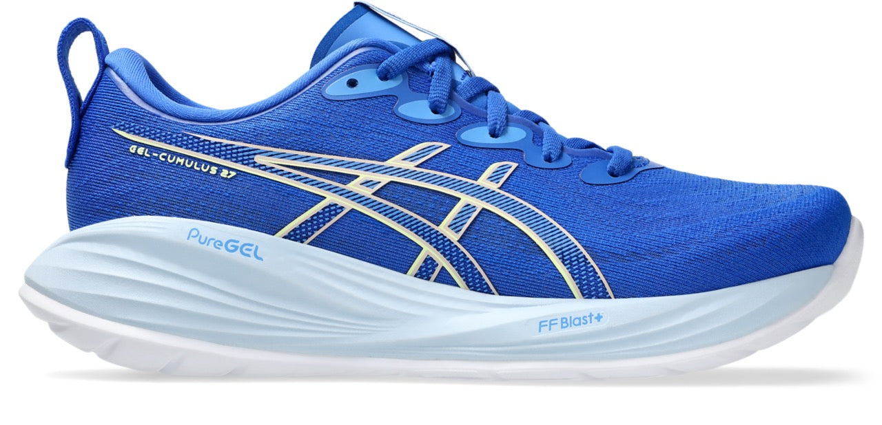 Women's ASICS GEL-Cumulus 27 Running Shoes - Lightweight Cushioned Sneakers for Women (Illusion Blue/Blue Coast) | Perfect for Road Running, Jogging & Gym Workouts