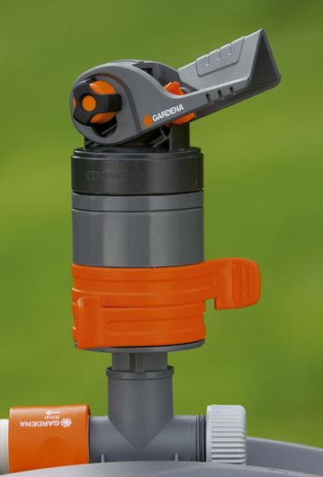 Gardena Comfort Turbo Drive Sprinkler 8143-20 | High-Performance Lawn Irrigation System for Large Yards & Gardens | Perfect for Watering Grass, Plants & Landscaping Areas