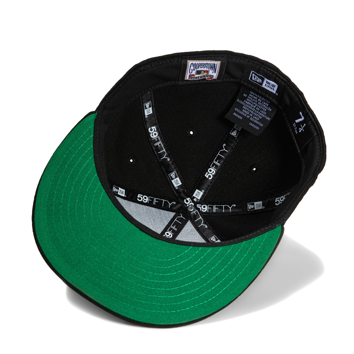 New Era 59Fifty Aux Pack Los Angeles Dodgers 50th Anniversary Stadium Patch Snapback Hat - Black, White & Lime Green - Perfect for Baseball Games, Sports Events & Streetwear Fashion