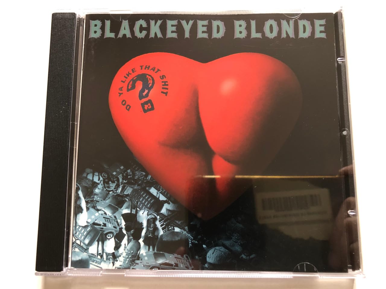 Blackeyed Blonde - Do Ya Like That Shit? Vinyl Record - Gun Records GUN 085 & Drakkar Records 74321353332 - Perfect for Music Collectors & 80s Rock Enthusiasts