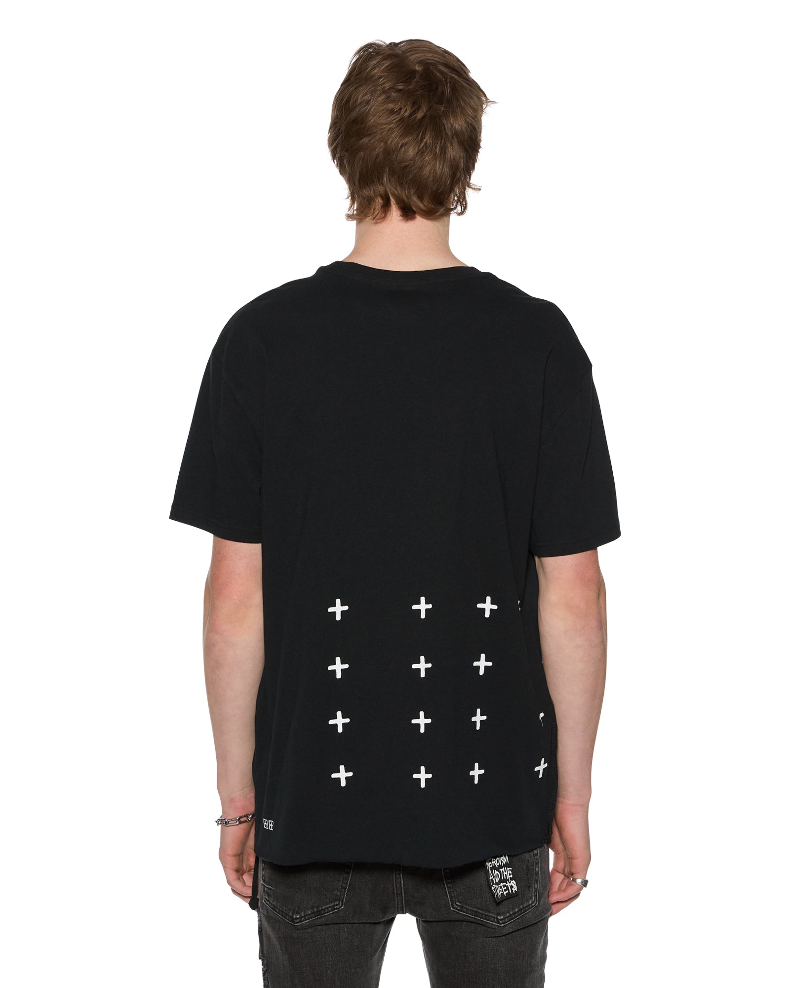 4 X 4 BIGGIE SS TEE JET BLACK - Premium Cotton Short Sleeve T-Shirt for Men - Casual Streetwear & Hip Hop Fashion - Perfect for Concerts, Parties, and Everyday Wear