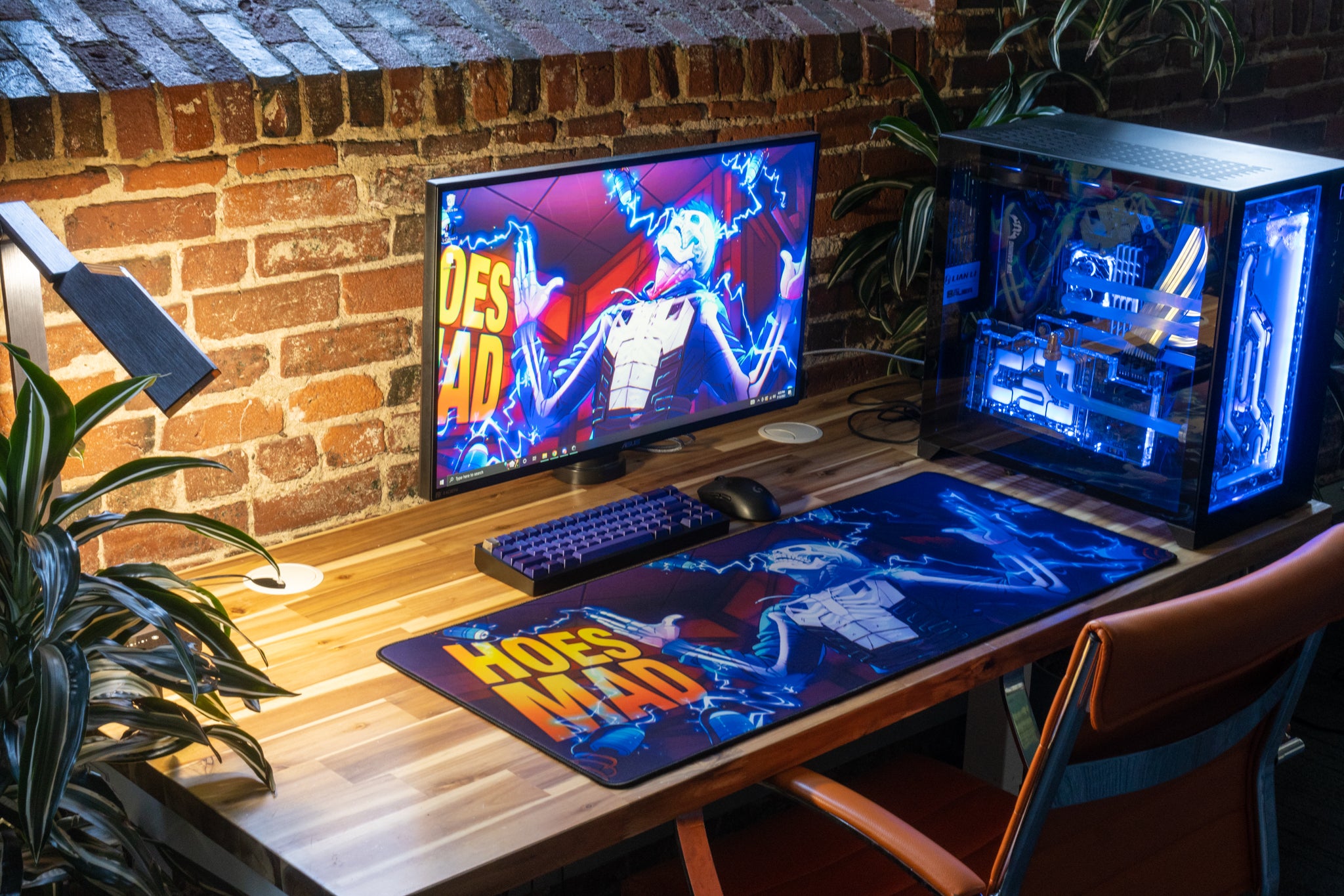 Limited Edition PrinceVidz HOES MAD Content Creator Collaboration XL Gaming Mousepad - Perfect for Streamers, Gamers & Office Work