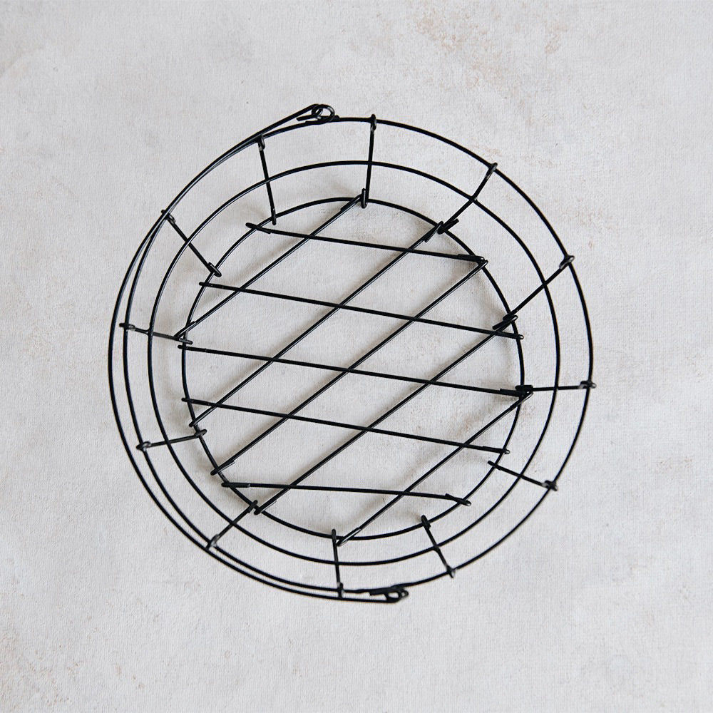Round Wire Storage Basket - Versatile Organizer for Home, Office & Closet - Perfect for Toys, Books, Laundry & More