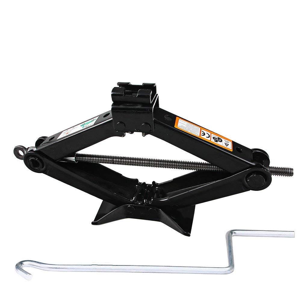 Heavy Duty Spare Tire Tool Kit with Lug Wrench Extension & Portable 2-Tone Scissor Jack - Compatible with Dodge Ram 1500 2002-2015 Models - Perfect for Roadside Emergencies & Off-Road Adventures