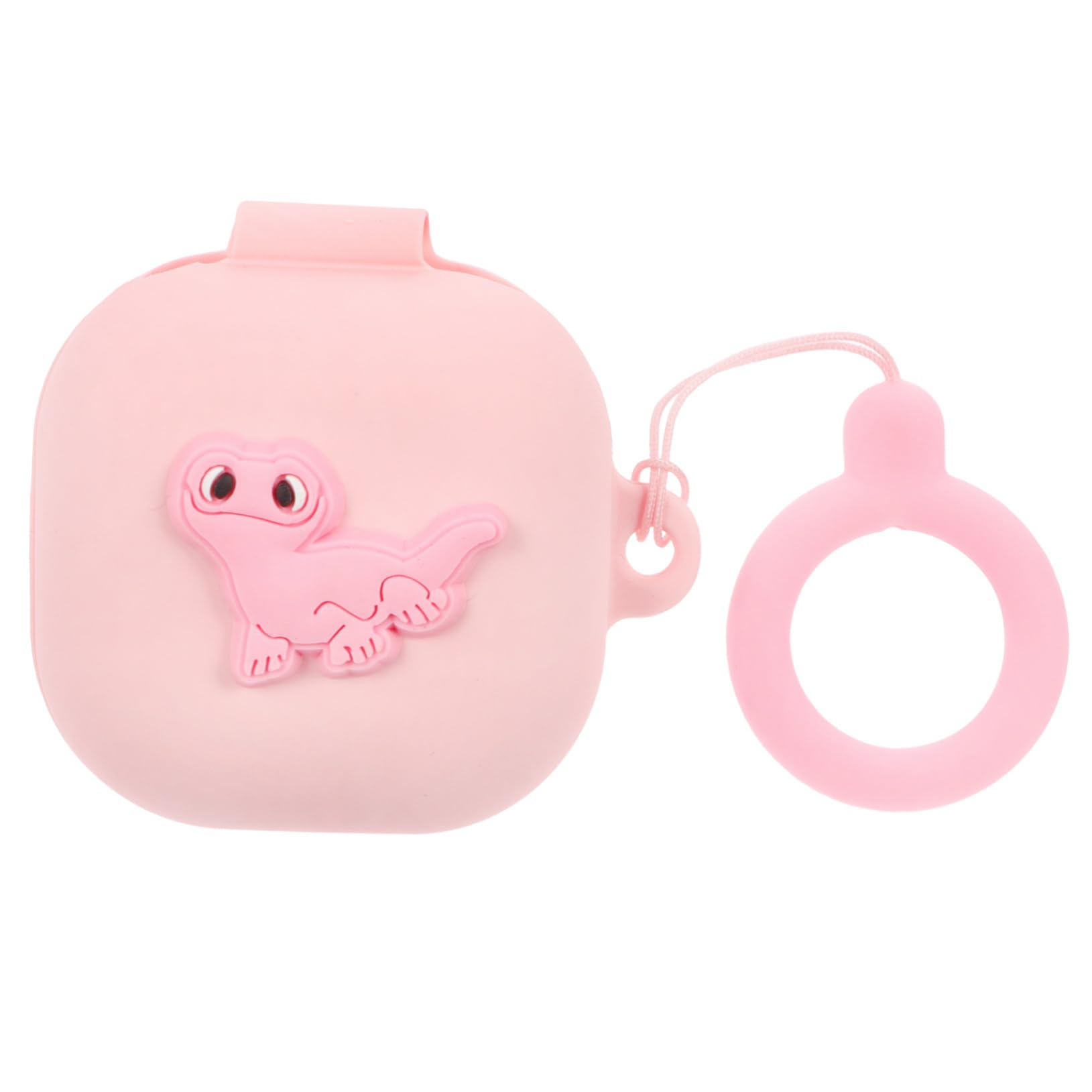 DOITOOL 1pc Hard Silicone Earphone Case Cover - Cartoon Design Headset Protection Cap for AirPods, Earbuds | Durable & Cute Accessory for Travel, Work, Gym
