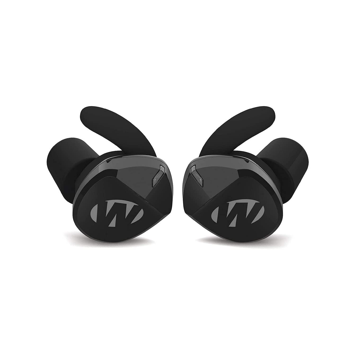 Walker's Silencer Rechargeable Wireless Earbuds - Noise Cancelling Bluetooth Headphones for Running, Gym, Work & Travel | Comfortable Secure Fit Earphones with Long Battery Life