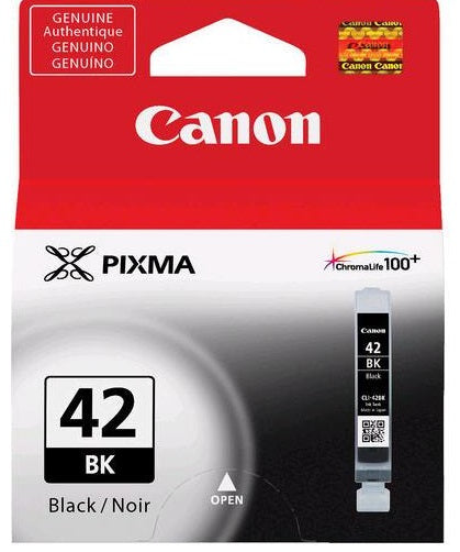 Original Canon CLI-42BK Black Ink Cartridge for PIXMA Printers - High-Quality Inkjet Printing for Home, Office & Photo Projects