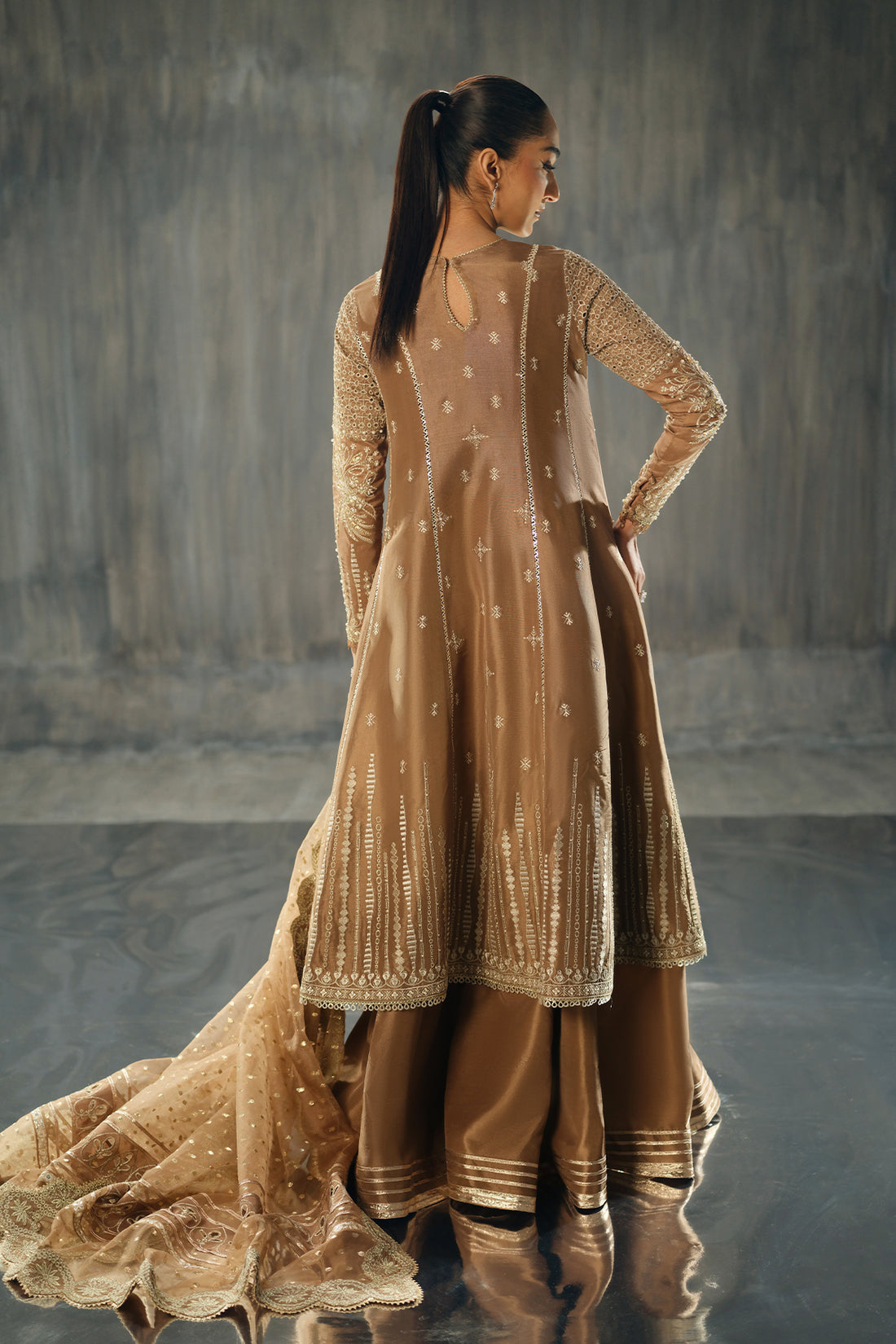Coco Nyra Silk Pret A Porter '25 Stitched - Elegant Silk Dress for Women | Perfect for Cocktail Parties, Weddings & Evening Events
