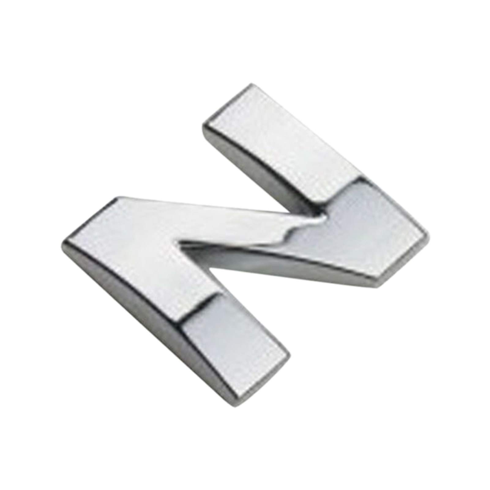 Shineweb Self-Adhesive Car Stickers - Numbers & Letters for Auto, Truck, Window Decoration (Silver) - Perfect for Vehicle Customization