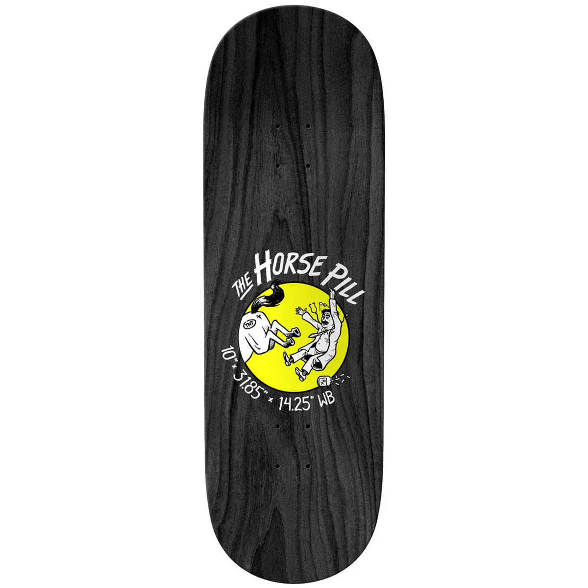 Anti Hero Eagle Horse Pill 10.0 Skateboard Deck - Professional Skateboard for Street & Park Riding - Perfect for Skaters & Skateboard Enthusiasts