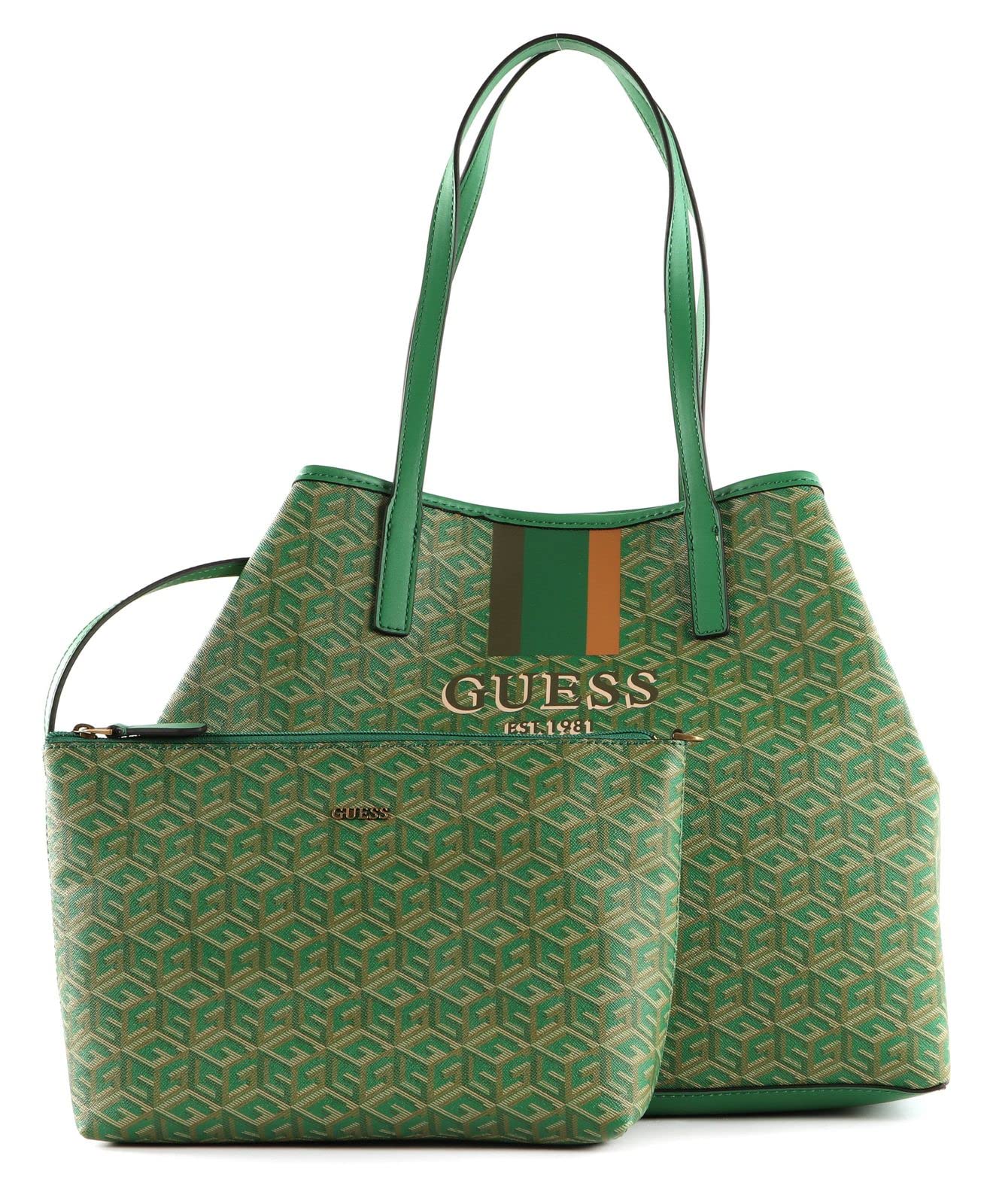 GUESS Vikky Classic Tote Bag for Women - Stylish Leather Shoulder Handbag Purse | Perfect for Work, Travel & Everyday Use