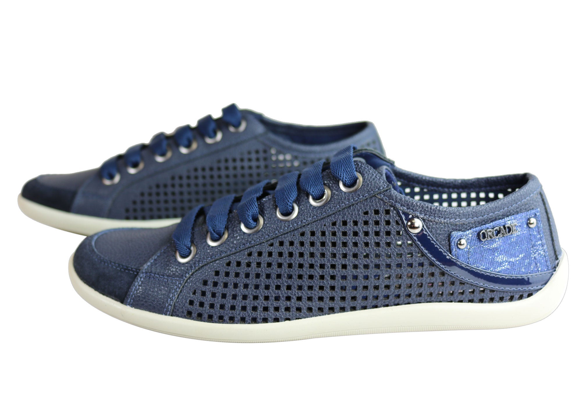 Orcade Jemma Women's Comfortable Lace-Up Casual Shoes - Breathable Walking Shoes Made in Brazil - Perfect for Work, Travel & Everyday Wear