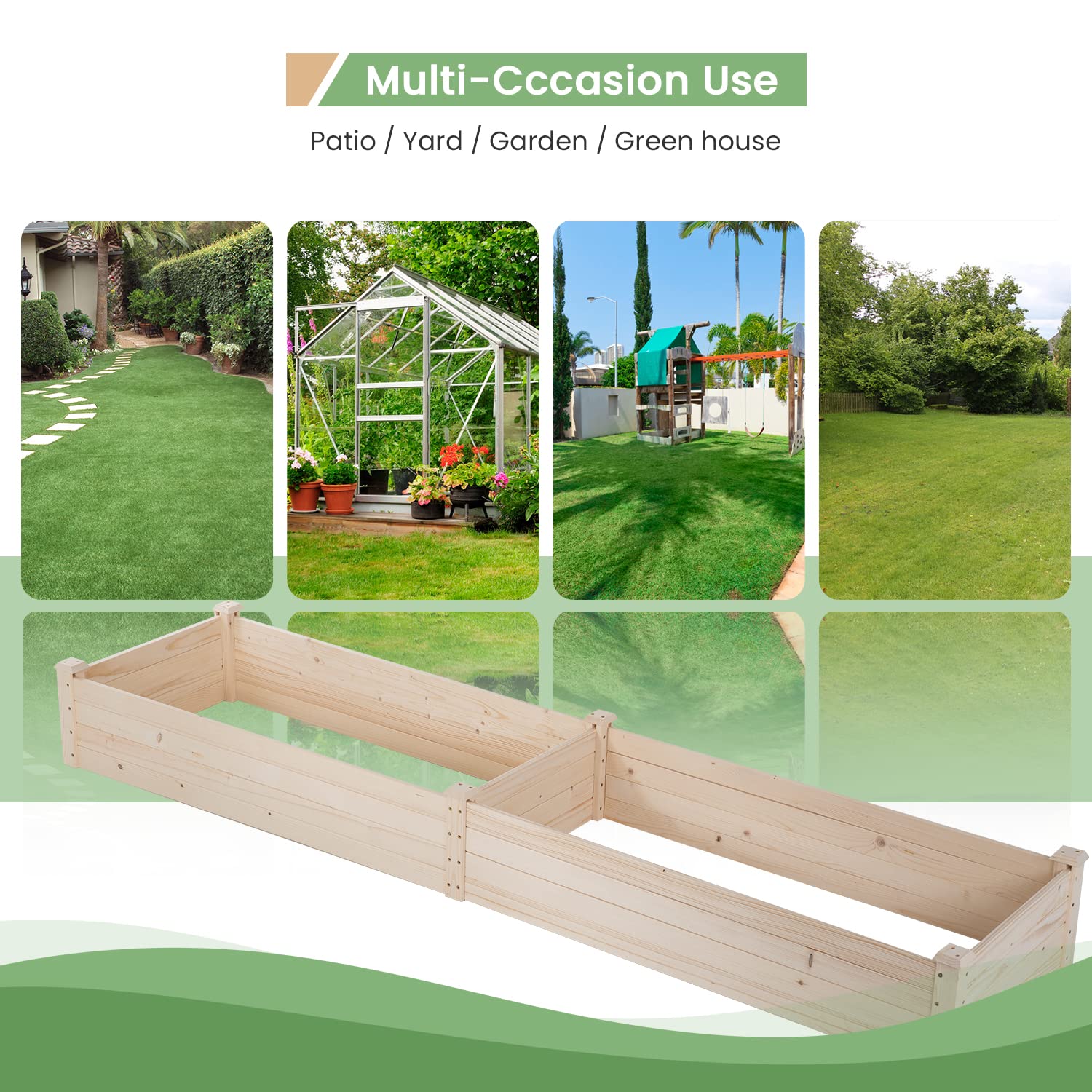 **Elevated Wooden Garden Bed with Wheels & Storage Shelf - Outdoor Raised Planter Box for Vegetables, Flowers, Herbs - Perfect for Patio, Backyard, and Urban Gardening**