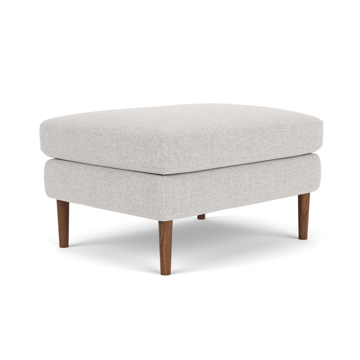 Astha Fabric Ottoman Stool - Soft Round Storage Pouf with Removable Cover for Living Room, Bedroom & Nursery - Perfect for Extra Seating & Home Decor