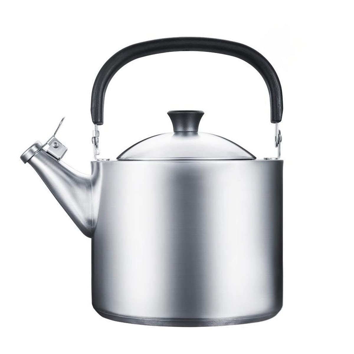 Premium Stainless Steel Whistling Tea Kettle - 3.5L Stovetop Teapot with Thickened Bottom & Ergonomic Handle - Food Grade Safe for Boiling Water - Perfect for Home Kitchen, Camping & Office Use