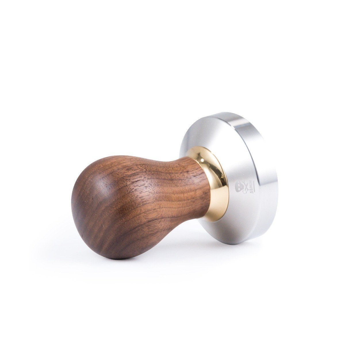 Premium 5-in-1 Espresso Tamper - Handcrafted Walnut Wood Coffee Press Tool for Baristas & Home Brewing - Perfect for Espresso Machines, French Press & Coffee Gifts