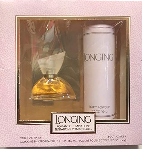 Longing by Coty Cologne & Powder Set - 0.5 oz Cologne Spray & Powder for Men - Perfect for Gifts, Date Nights & Special Occasions