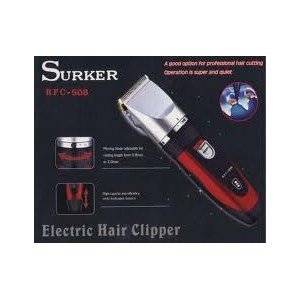 Surker Professional Cordless Hair Clipper with 2 Rechargeable Batteries - Perfect for Home Haircuts, Barbershops & DIY Grooming