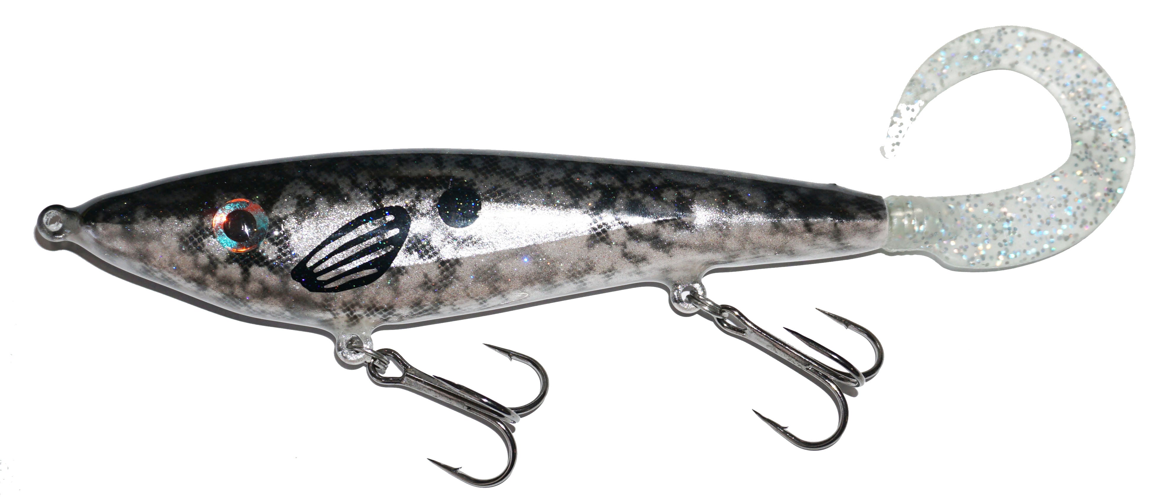 Chaos Tackle Shum Shum Slim Glide Bait - Premium Fishing Lure for Bass, Walleye & Pike - Perfect for Freshwater & Saltwater Fishing