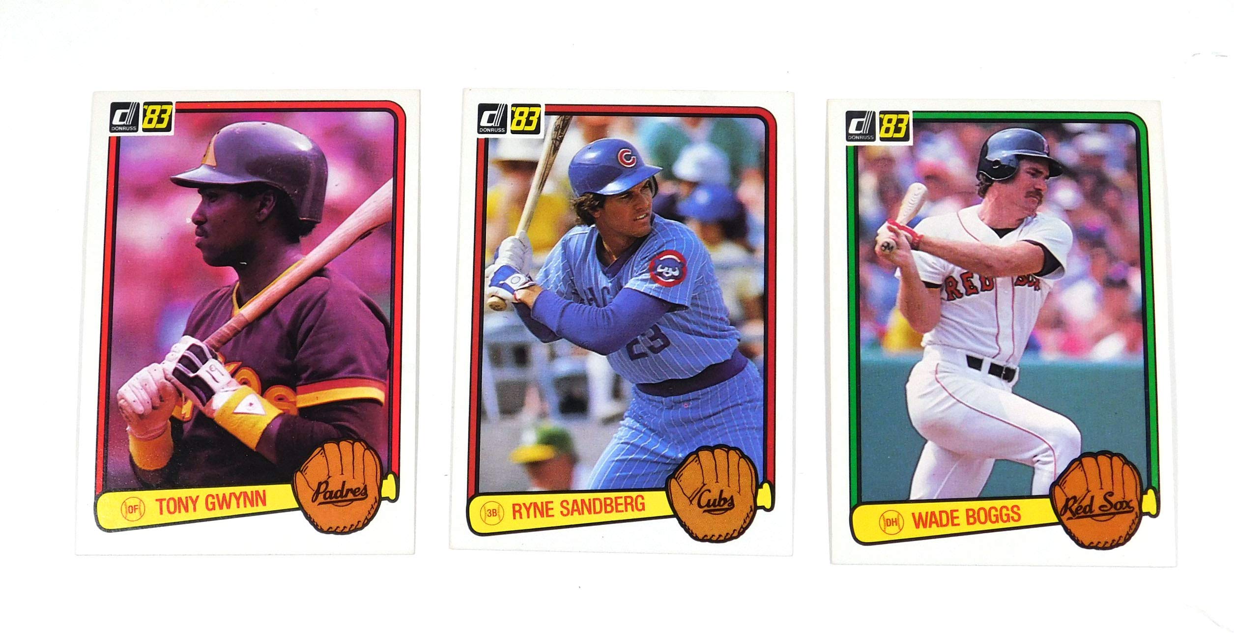1983 Donruss Baseball Complete Set - 660 Trading Cards Featuring Tony Gwynn, Ryne Sandberg & Wade Boggs Rookie Cards | Vintage Sports Collectibles for Display & Investment