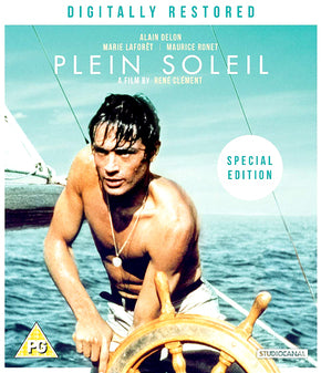 Plein Soleil Blu-ray DVD | Classic French Thriller Film | Perfect for Movie Nights & Film Collections