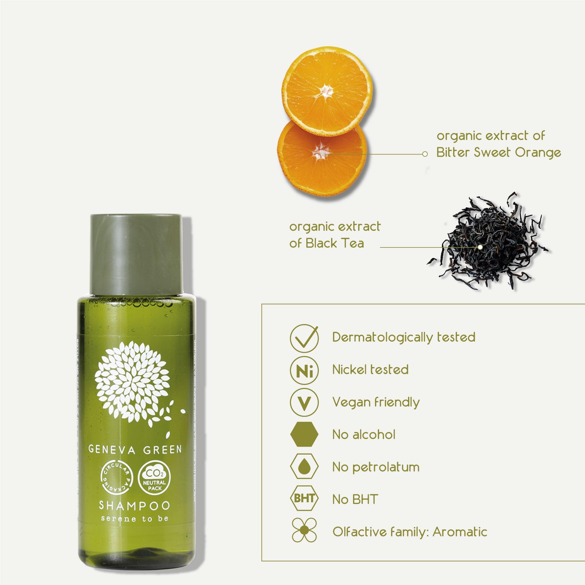 30ml Shampoo Travel Size (300 Pack) - Eco-Friendly Recycled PET Bottles for Hotels, Gyms & Salons