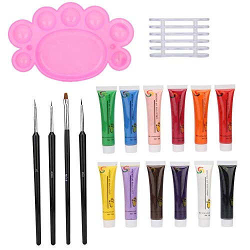 **Professional Nail Art Pen Set - 4pcs Nail Design Kit with Brush, Palette & Gel Polish Holder for DIY Manicure & Salon Nail Art**    *(Perfect for Home Nail Art, Salon Professionals, Gift for Nail Enthusiasts & Beginners)*