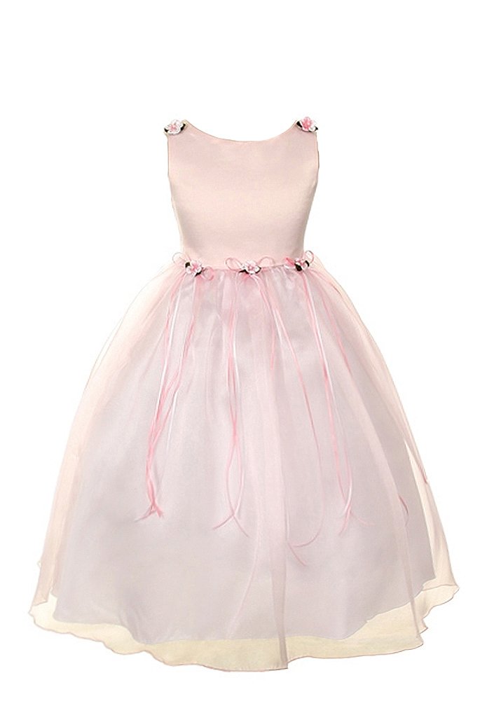 Girl's Pink Dress for Kids - Cute & Comfortable Princess Party Dress for Birthday, Photo Shoots & Special Occasions