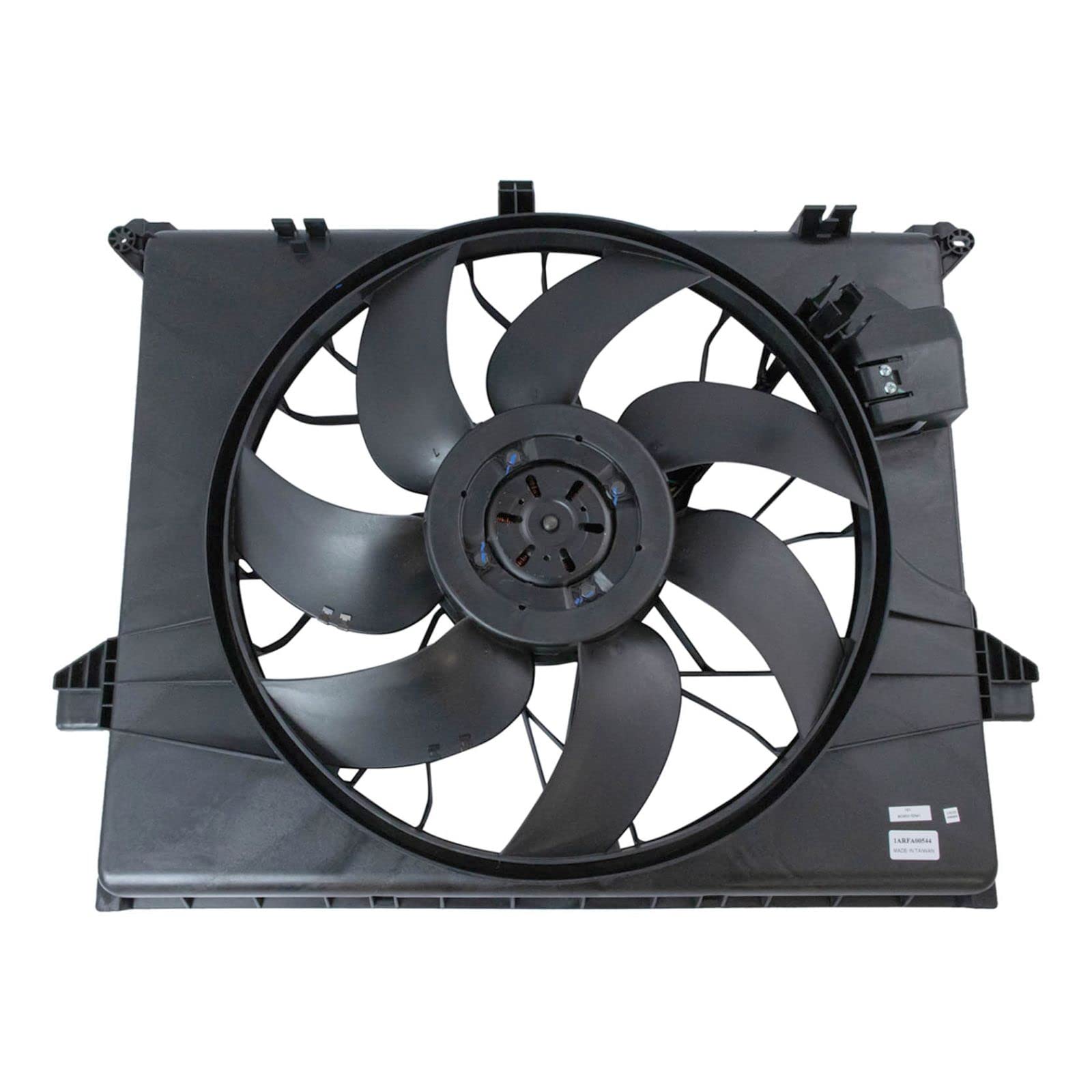 High Performance Radiator Cooling Fan Assembly for 2006-2012 Mercedes-Benz ML350 ML450 ML500 ML550 R320 R350 R500 - Direct Replacement for MB3115124 - Perfect for Engine Overheating Protection & Summer Driving