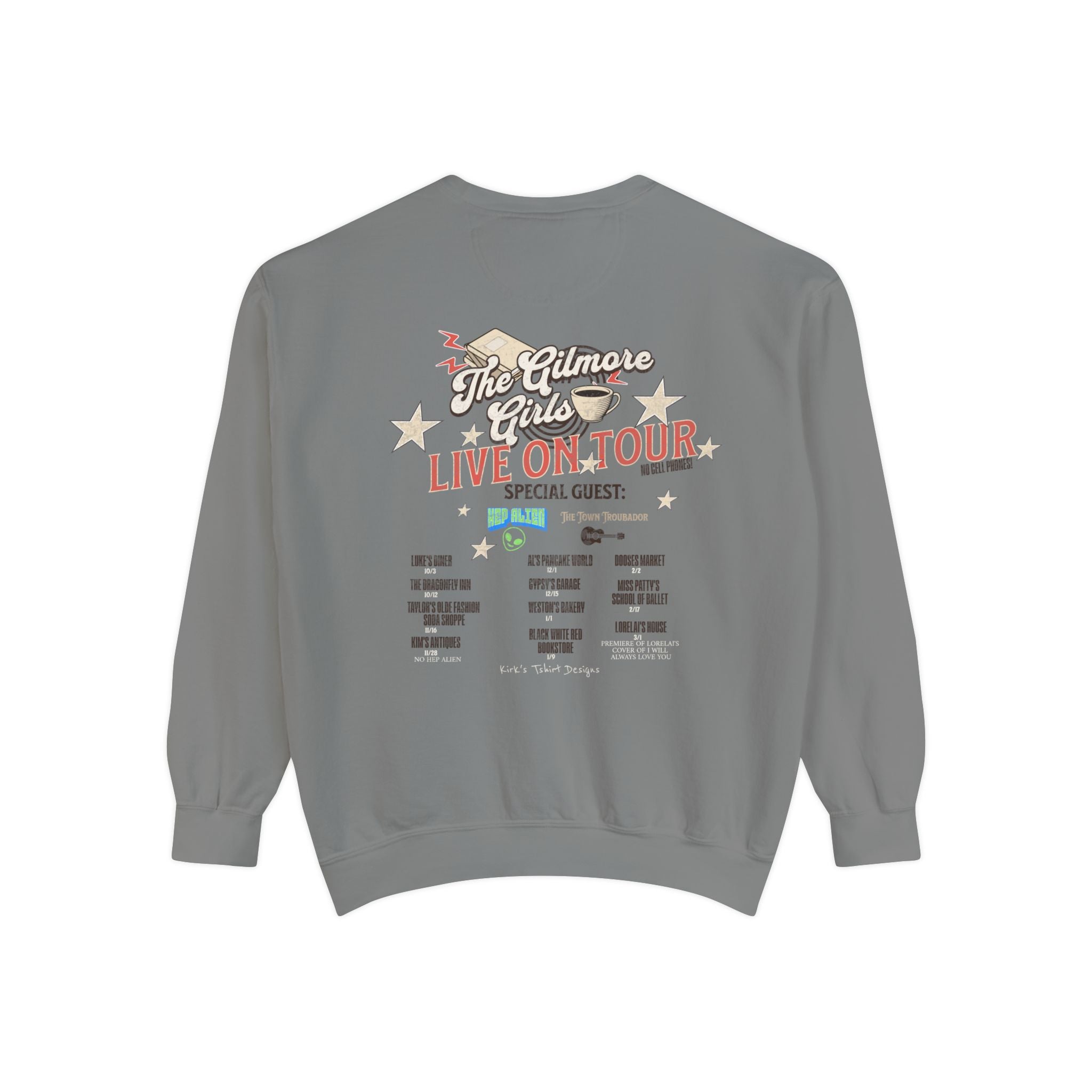 GG Band Crewneck Sweatshirt - Soft Cotton Unisex Pullover for Men & Women - Casual Streetwear for Everyday Wear & Outdoor Activities