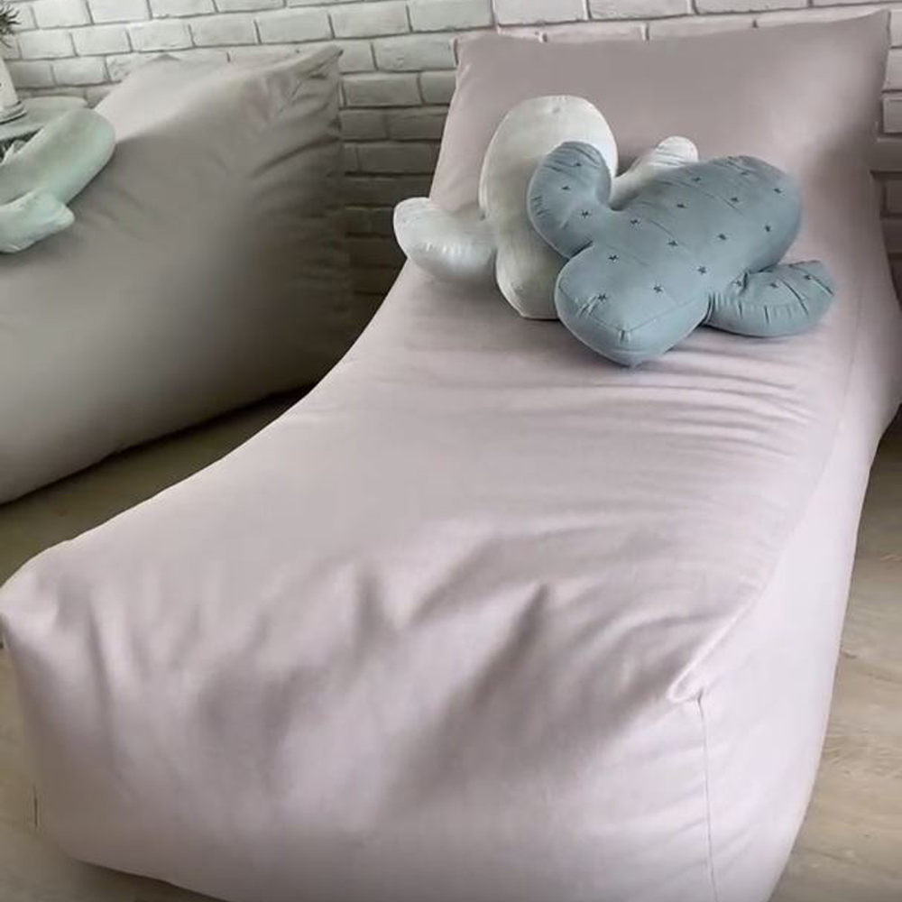 Premium Daisy Bean Bag Chair - Soft & Comfortable Lounge Seat for Kids & Adults - Perfect for Living Room, Bedroom, or Game Room Relaxation