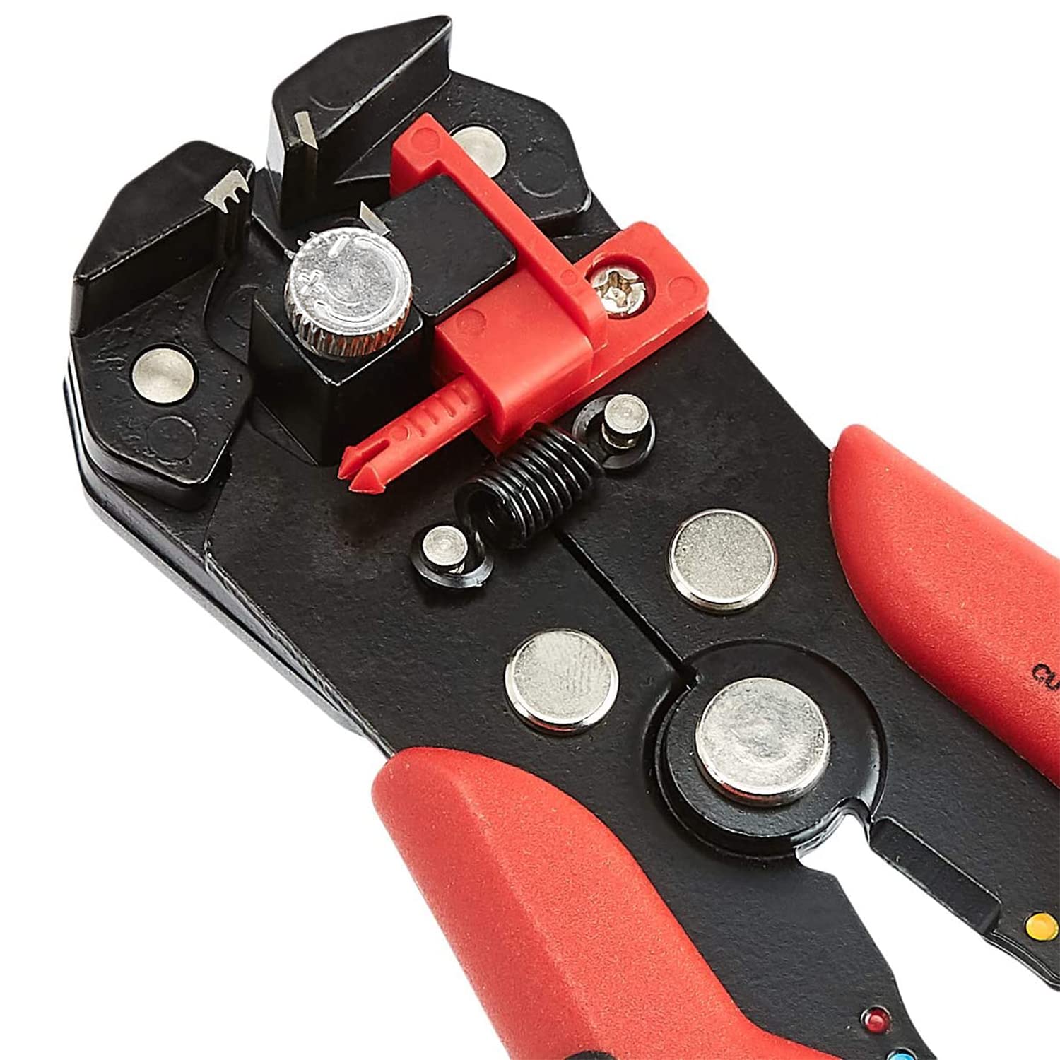 Amazon Basics Self-Adjusting Wire Stripper - Automatic Wire Stripping Tool for Electrical Work, DIY Projects, and Home Repairs - Perfect for Electricians, Hobbyists, and DIY Enthusiasts