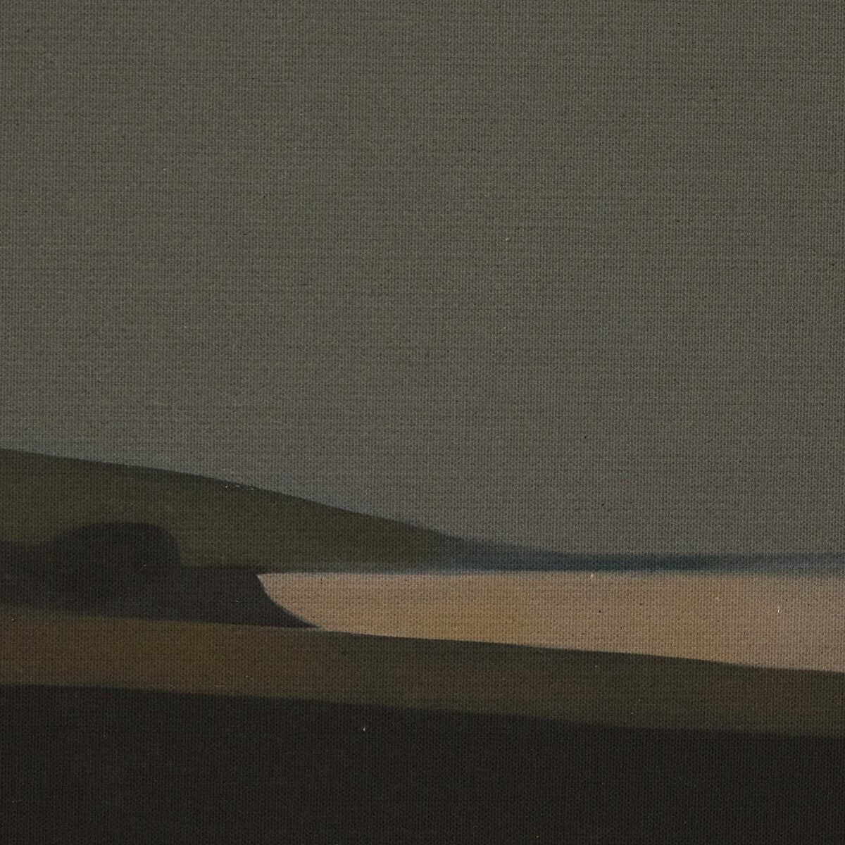 Minimal Landscape Art Print by Roseanne Kenny - 25.75x25.75 Inches - Modern Abstract Wall Decor for Living Room, Bedroom & Office