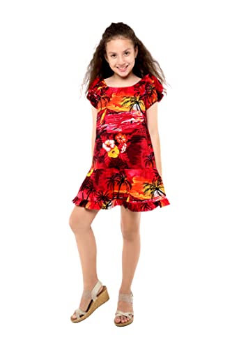 Girl Simple Muumuu Ruffle