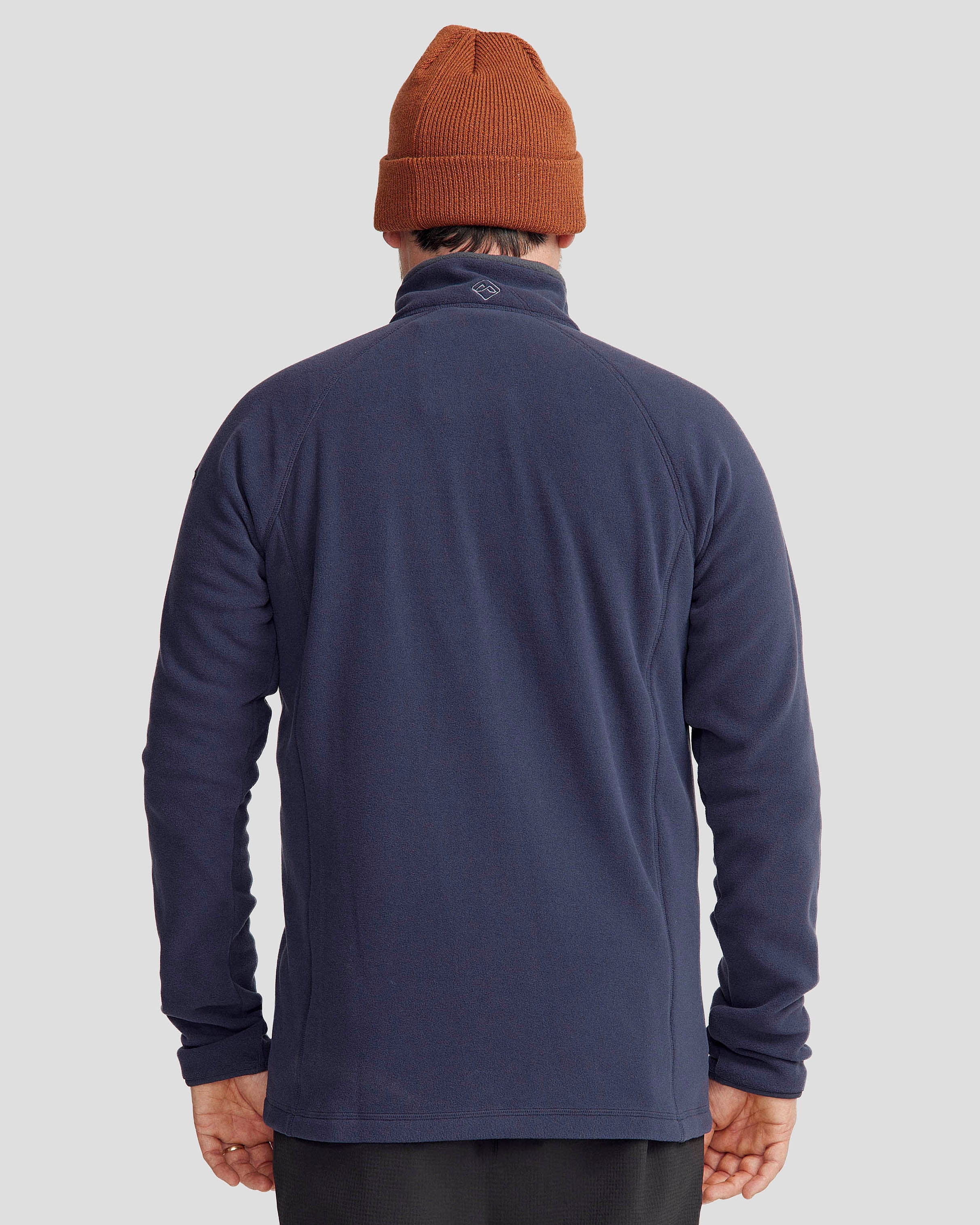 Men's Ridge 100 PrimaLoft Bio Fleece Jacket - Water-Resistant, Lightweight & Warm Winter Coat - Pure Navy Blue - Perfect for Hiking, Camping & Outdoor Activities