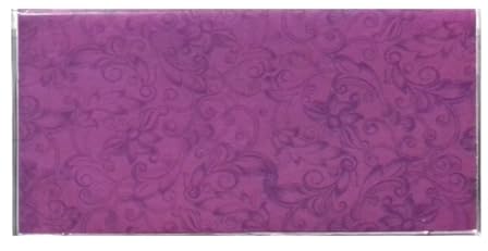Purple Floral Swirl