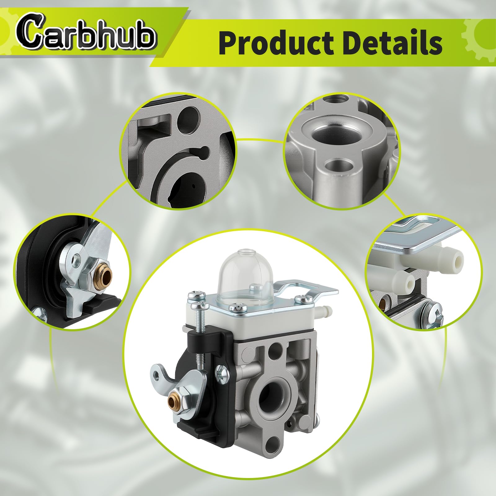 Echo PB-2520 PB2520 PB 2520 Leaf Blower Carburetor Replacement - Compatible with A021000722 & A021000723 - Perfect for Yard Cleanup & Fall Leaf Removal