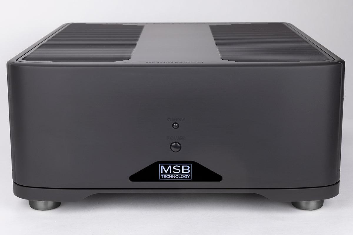 MSB S202 High Power Stereo Amplifier - 2 Channel Home Audio Receiver for Speakers, Perfect for Home Theater, Music Studio & Entertainment Systems