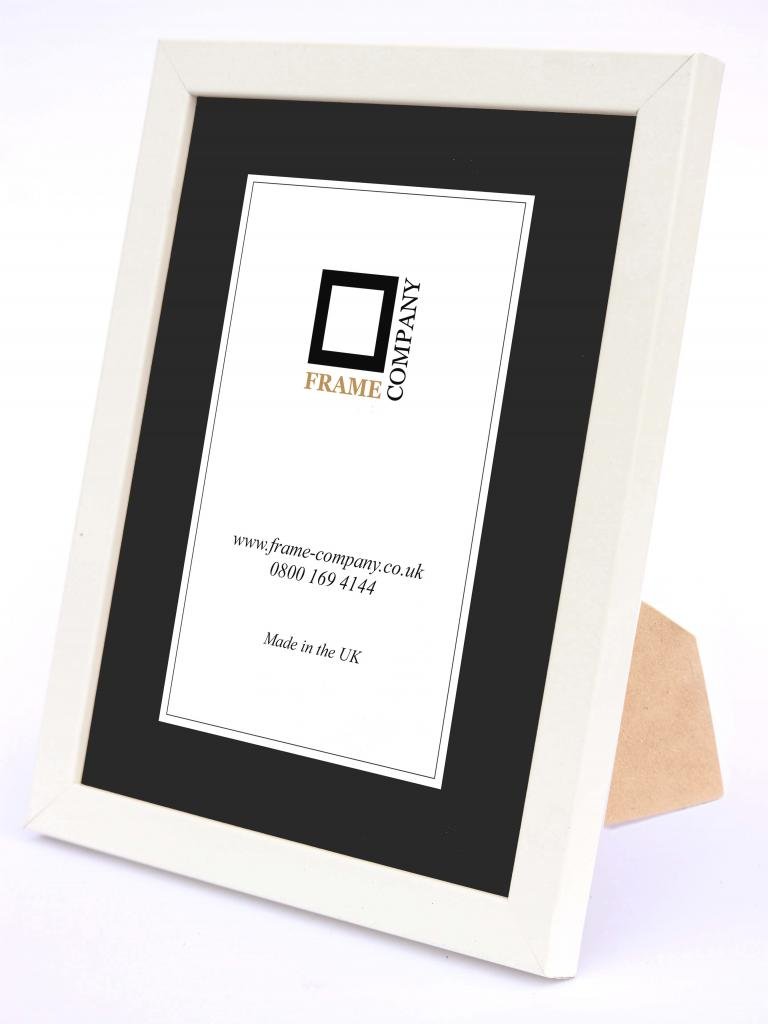 Allington Range White Picture Photo Frames 8x6 Inch with Glass - Perfect for Wall Decor, Home Office, Living Room & Bedroom Display