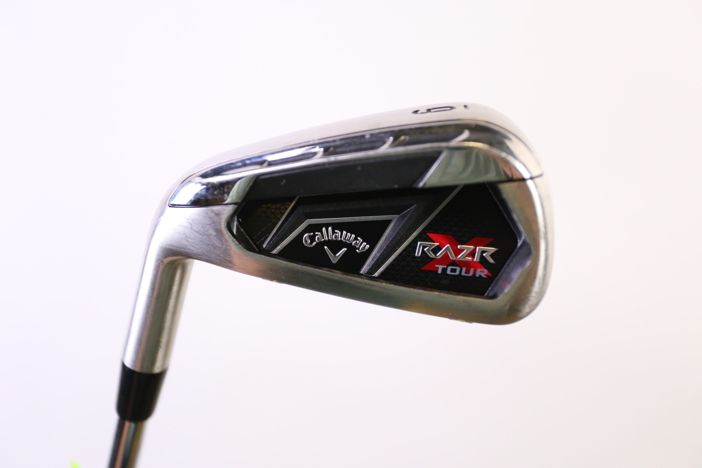 Used Callaway RAZR X Tour Single 6 Iron Left Handed Stiff Flex Golf Club - Perfect for Left-Handed Golfers & Driving Range Practice