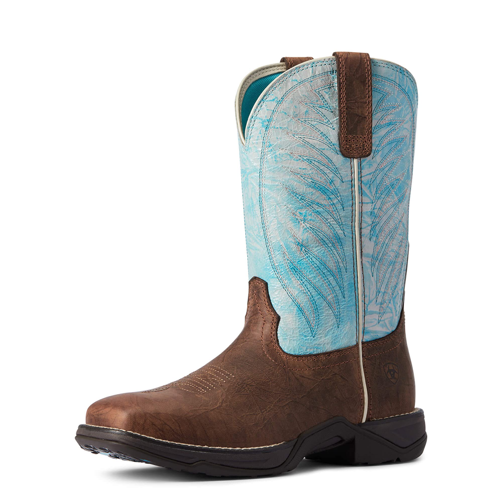 Anthem 2.0 Western Boots for Men - Genuine Leather Cowboy Boots with Comfortable Cushion - Perfect for Country Dancing, Rodeo & Casual Wear