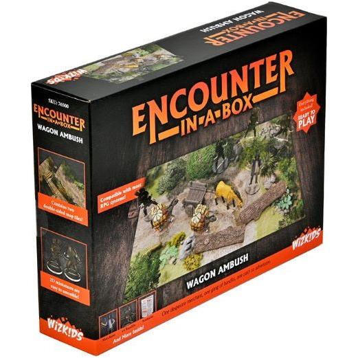 D&D Warlock Tiles - Encounter in a Box Wagon Ambush Set | Dungeons & Dragons RPG Terrain for Tabletop Gaming | Perfect for D&D Campaigns & Miniature Battles