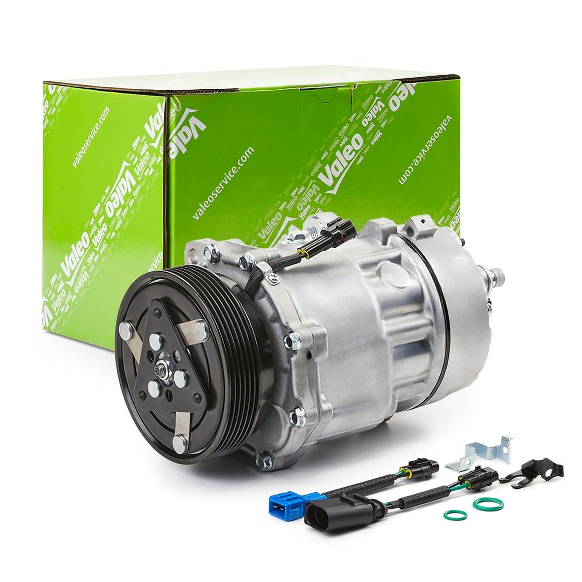 VALEO 813200 AC Compressor for Audi TT 2003-2006 Models - 1 Pack - High Performance Auto Air Conditioning Replacement Part for Smooth Cooling in Summer Driving