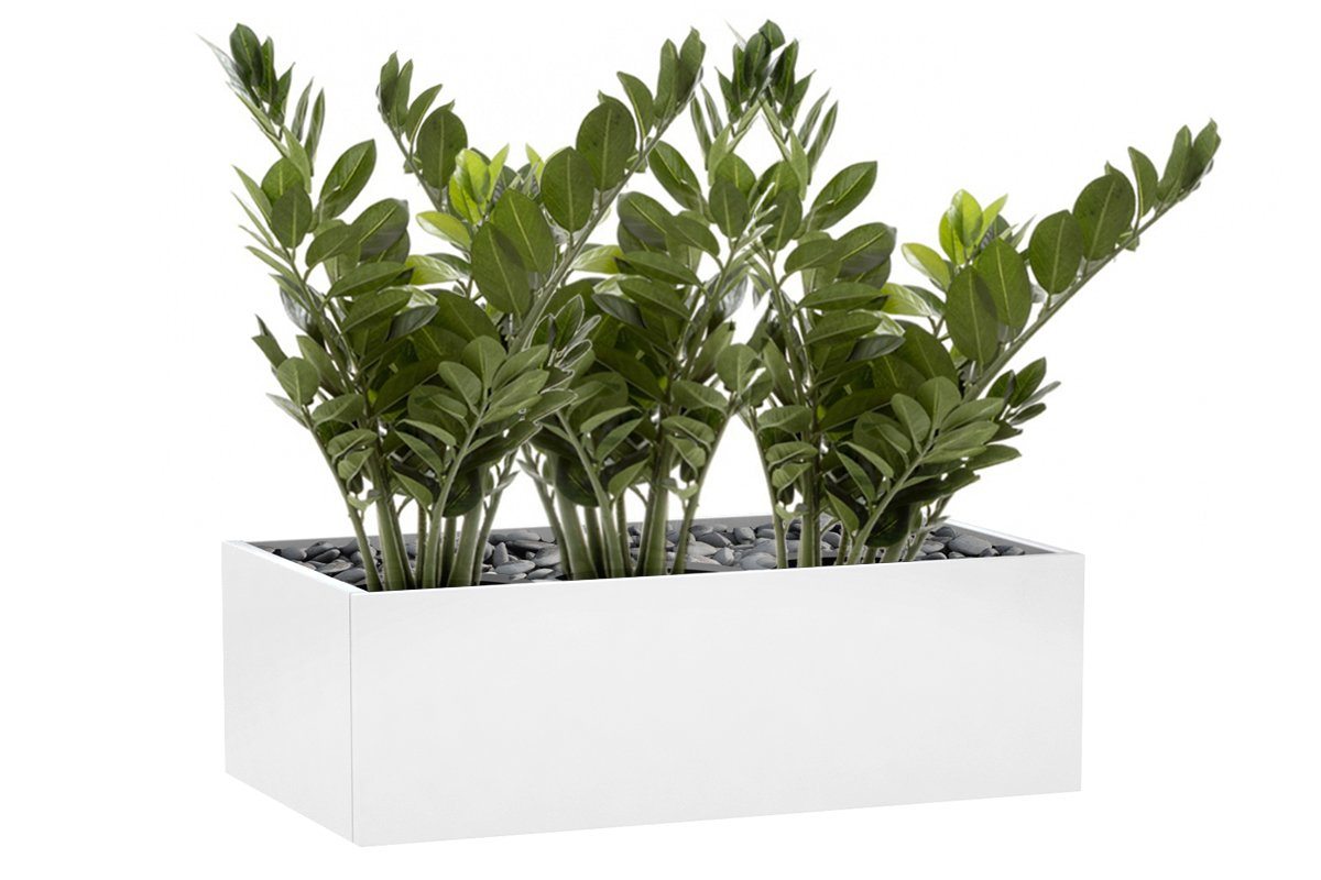 Premium Artificial Potted Plants - Set of 3 Flora Smargago Faux Greenery with 10 Stems & 160 Leaves (26 Inches Tall) - Perfect for Home Decor, Office, Wedding Centerpieces and Indoor Greenery Arrangements