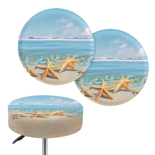 Beach and Cute Starfish