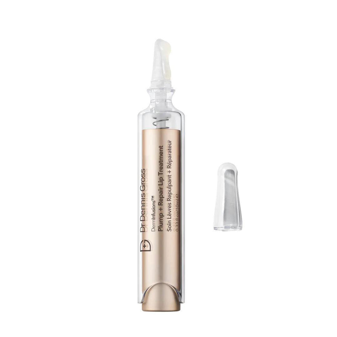 DermInfusions Plump & Repair Lip Treatment - Hydrating Lip Balm for Dry, Chapped Lips - Perfect for Daily Use & Night Care