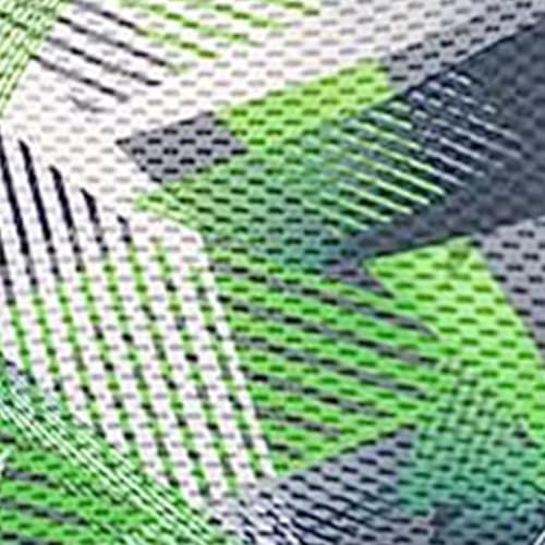 Black/Green Geo