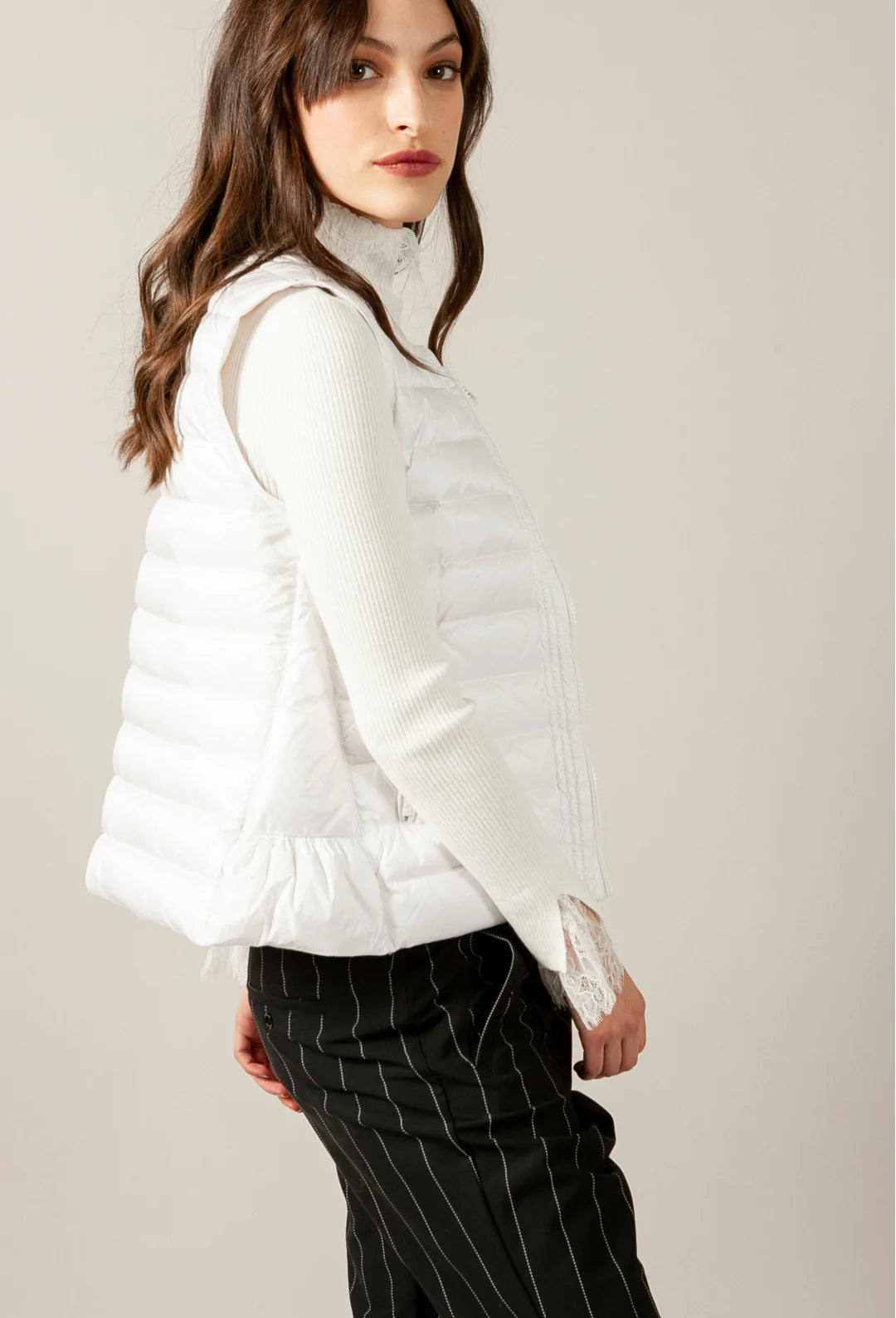 Alexa Puff Vest for Women - Lightweight Winter Jacket, Warm Quilted Down Coat, Water-Resistant Outdoor Wear - Perfect for Hiking, Skiing & Cold Weather Fashion