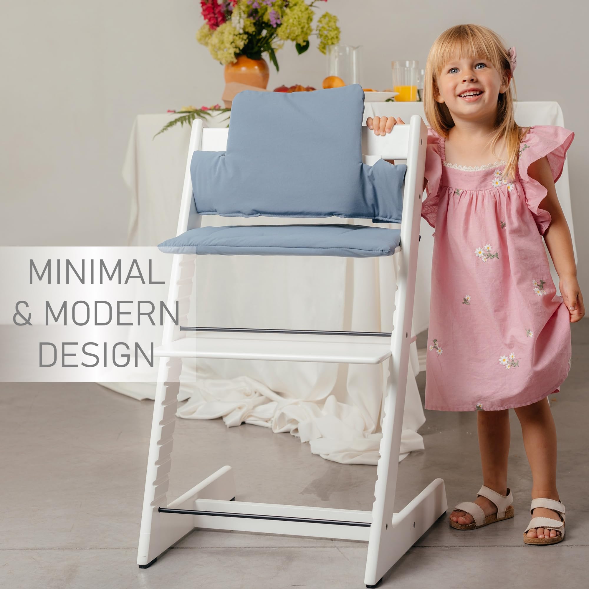 Stokke Tripp Trapp Cushion - Waterproof Baby High Chair Seat for Toddlers - Home & Dining Use