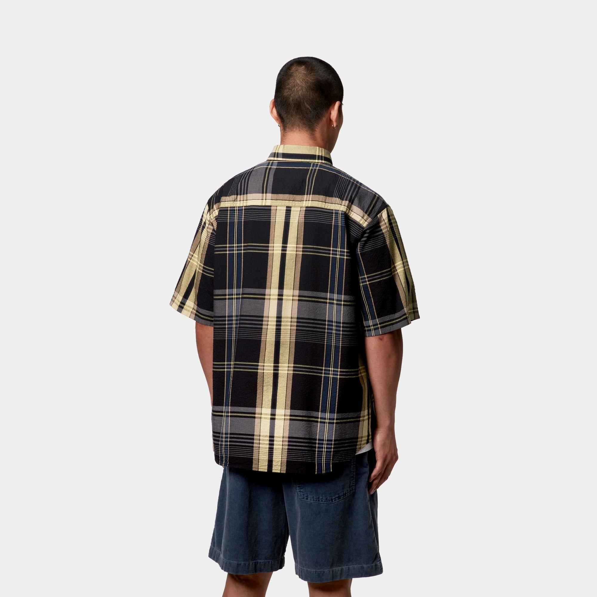 Roslin Check Shirt for Men - Stylish Black Plaid Flannel Shirt | Casual Wear, Outdoor Activities & Layering Essential